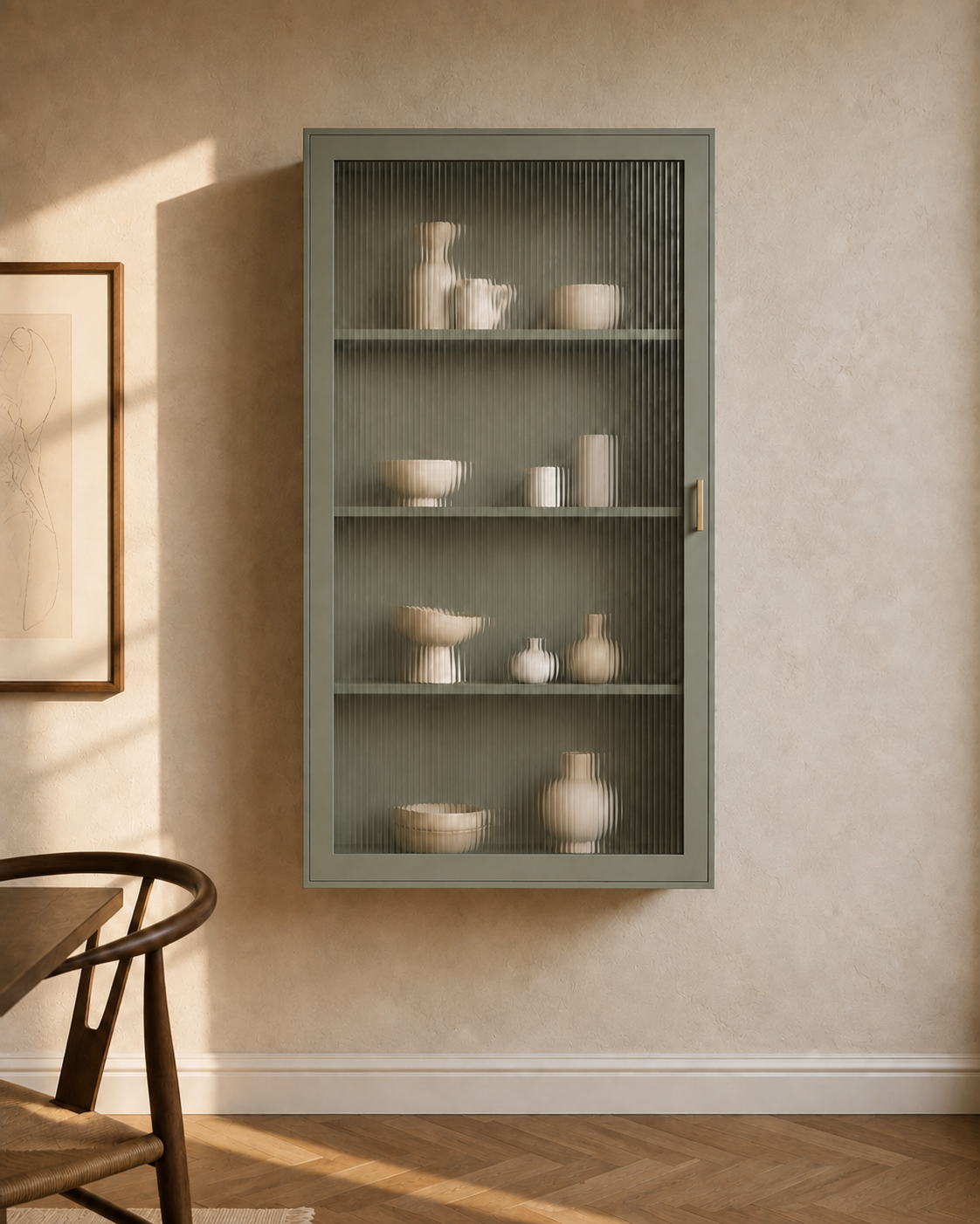 La Vitrine en Sauge 120 cm