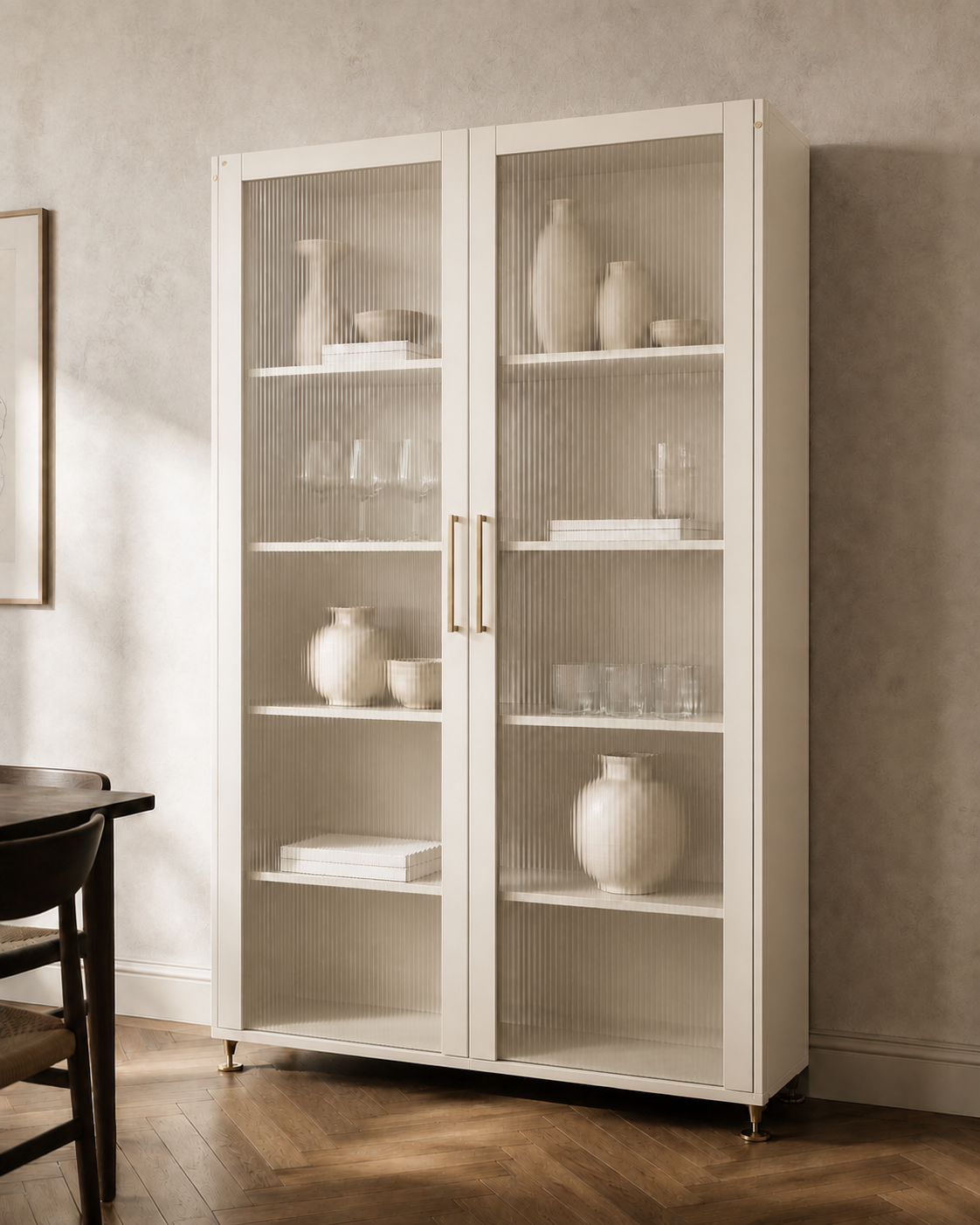 L'Armoire vitrée en Craie