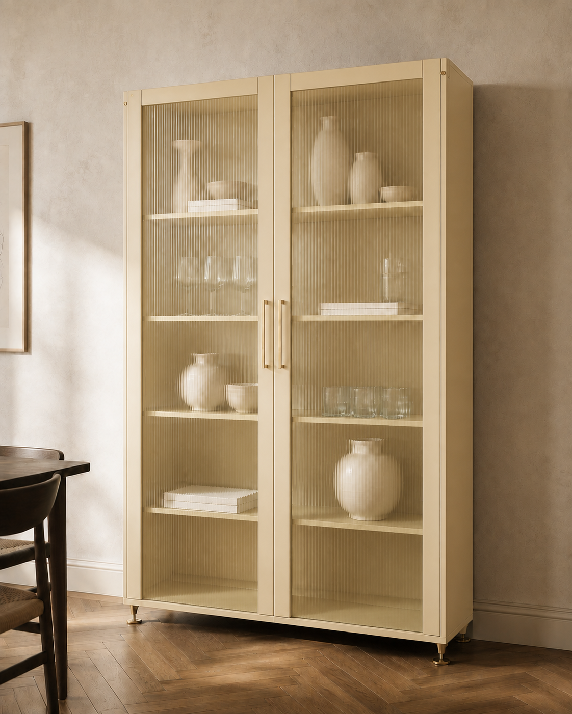L'Armoire vitrée en Beurre