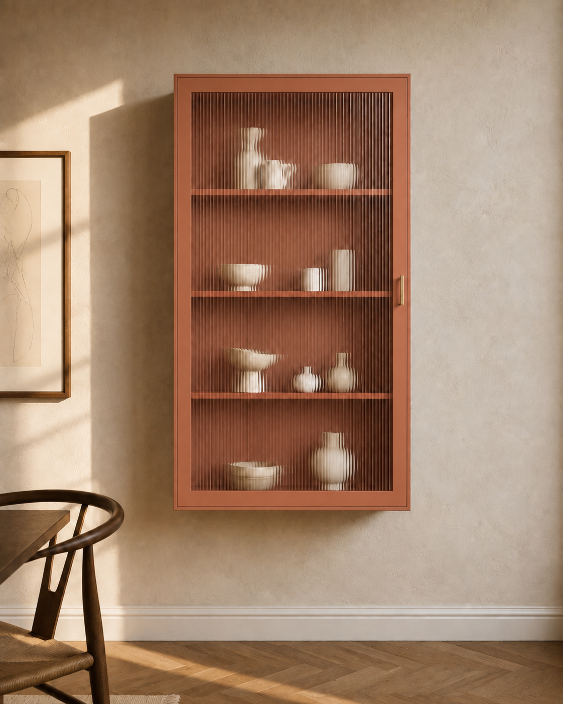 La Vitrine en Terre cuite 120 cm